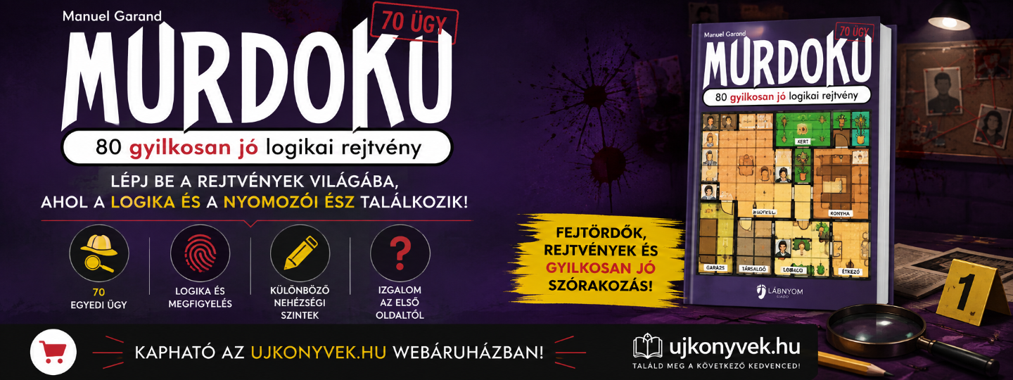 Manuel Garand - Murdoku - 80 gyilkosan jó logikai rejtvény