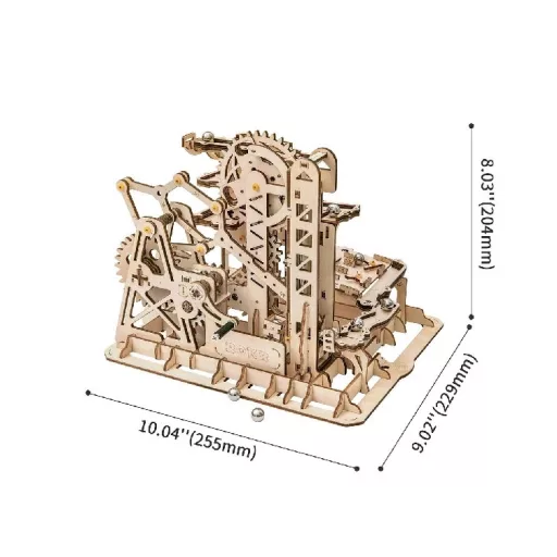 ROKR 3D fa puzzle – Marble Climber golyópálya