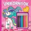 Unikornisok - Varázslatos színező