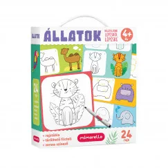 Állatok - Rajzoljunk lépésről lépésre