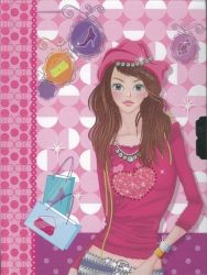   Titkos napló és táska - Tükörrel, lakattal zárható naplóval