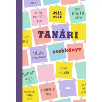Tanári zsebkönyv 2024-2025