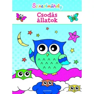 Színezőműhely - Csodás állatok
