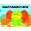 Pancsolókönyv szivaccsal - Dinoszauruszok