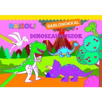 Rajzolj sablonokkal - Dinoszauruszok