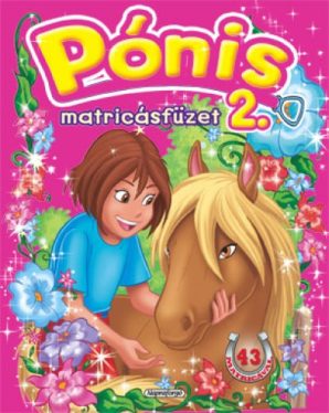 Pónis matricásfüzet 2. - 43 matricával