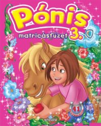 Pónis matricásfüzet 3. - 41 matricával
