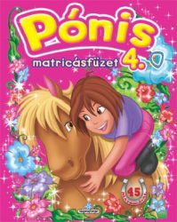Pónis matricásfüzet 4. - 45 matricával