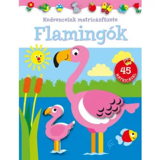 Kedvenceink matricásfüzete - Flamingók