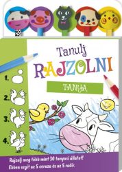   Tanulj rajzolni - Tanya - Rajzolj több mint 30 tanyasi állatot! Ebben segít az 5 ceruza és az 5 radír.