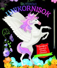   Rejtőzködő unikornisok - Kifestőfüzet kaparós és színezős oldalakkal