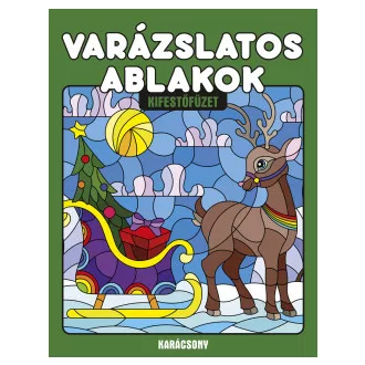 Varázslatos ablakok - Karácsony - Kifestőfüzet