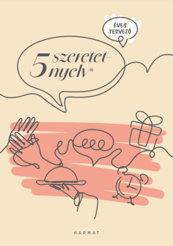 Mészáros Johanna - 5 szeretetnyelv - Éves tervező - bézs