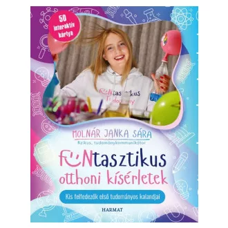 Molnár Janka Sára - FUNtasztikus otthoni kísérletek - kártyacsomag