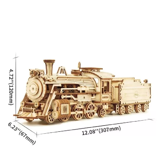 ROKR 3D fa puzzle - Prime gőzmozdony
