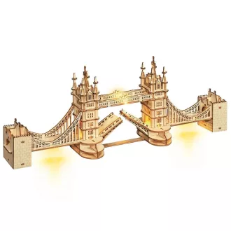 Rolife 3D fa puzzle – Világító Tower Bridge