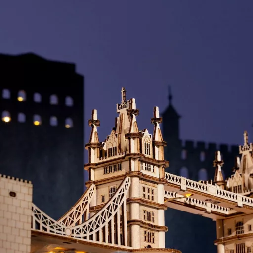 Rolife 3D fa puzzle – Világító Tower Bridge