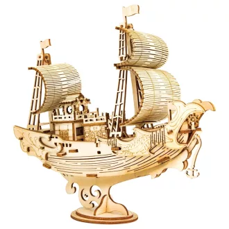 Rolife 3D fa puzzle - Japán követségi hajó