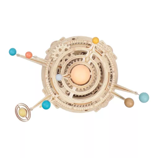 ROKR 3D fa puzzle – Mechanikus planetárium