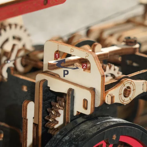 ROKR 3D fa puzzle – Klasszikus gőzgép