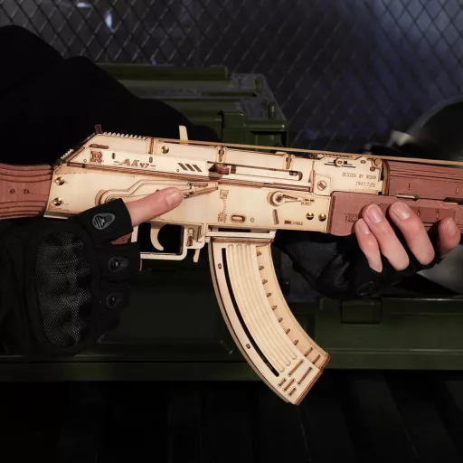 ROKR 3D fa puzzle – AK-47 játékmodell