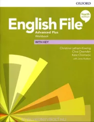 English File 4th Edition Advanced Plus Workbook with Key