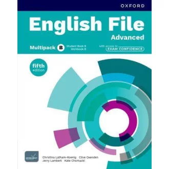 Christina Latham-Koenig - Clivev Oxenden - English File 5th Advanced Sb & Wb with access to Exam Confidence Multipack B