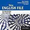 NEW ENGLISH FILE PRE-INTERMEDIATE CLASS AUDIO CD-S