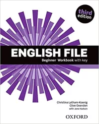ENGLISH FILE 3E BEGINNER WB WITH KEY