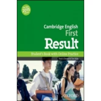   Cambridge English First Result Student's Book with Online Practice Test
