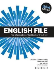 ENGLISH FILE 3E PRE-INT WB WO/K
