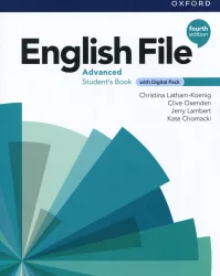   English File 4th Edition Advanced Student's Book with Digital Pack