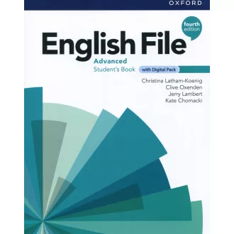   English File 4th Edition Advanced Student's Book with Digital Pack