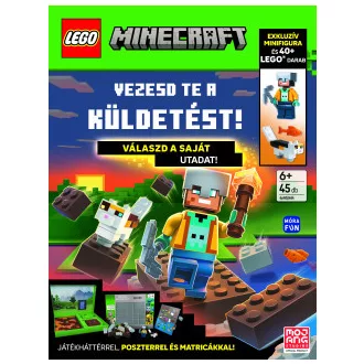   Lego Minecrat. Vezesd te a küldetést! Válaszd a saját utadat!