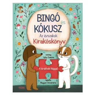 Ughy Szabina - Bingó és Kókusz - Az évszakok - Saját fejlesztésű puzzle könyv