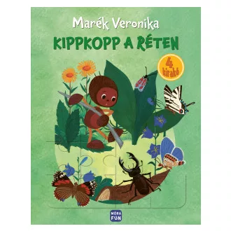 Marék Veronika - Kippkopp a réten - puzzle könyv