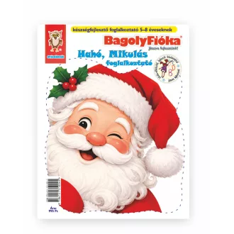   BagolyFióka kreatív foglalkoztató füzet - Hahó, Mikulás