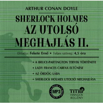   Sherlock Holmes - Az utolsó meghajlás II. - Hangoskönyv - MP3