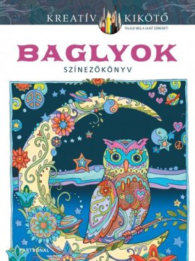 Baglyok - Színezőkönyv