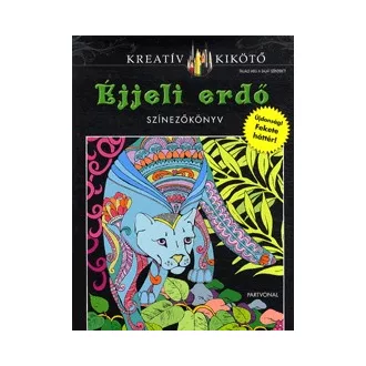 Éjjeli erdő - Színezőkönyv