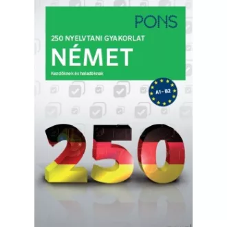 PONS 250 nyelvtani gyakorlat német