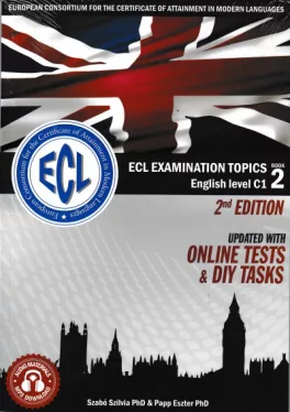 ECL Examination Topics English Level C1 Book 2 - 2nd Edition - Updated with online tests and DIY tasks