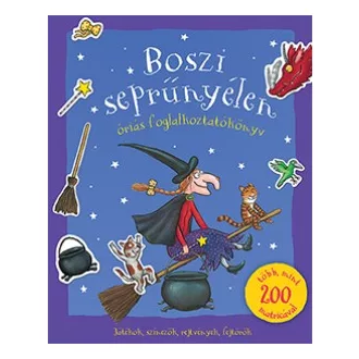 Boszi seprűnyélen - óriás foglakoztató
