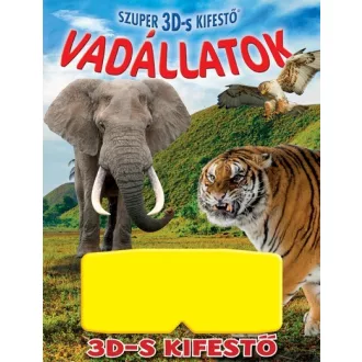 Szuper 3D-s kifestő - Vadállatok