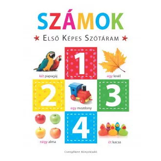 Számok - Első képes szótáram - Szivacskönyv