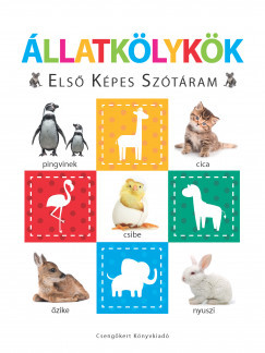 Állatkölykök - Első képes szótáram - Szivacskönyv