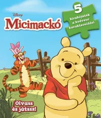   Disney - Szivacsos kirakókönyv - Micimackó - 5 kirakójáték a kedvenc karaktereiddel