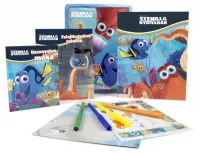   Disney - Szenilla nyomában - 3 könyv, 4 filctoll, poszter és matricák