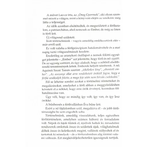 Férfiélet, női sors