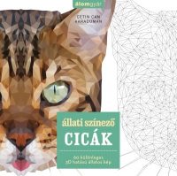   Cicák - Állati színező - 60 különleges 3D hatású állatos kép